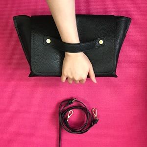 Zara TRF clutch/messenger crossbody bag purse